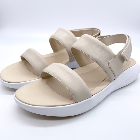 Cole Haan Ella Grand Designer Leather Slingback Sandals - Picture 9 of 13